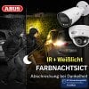 ABUS IP Tube Kamera Schwarz 4MPx 2.8mm Vollfarb-Nachtsicht PoE IP67 KI IPCA64612A B-Ware