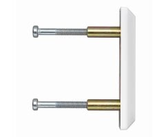 ABUS PA1014 Befestigungsset für PR1400 weiß...