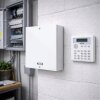 ABUS AZAA10000 Terxon SX Alarmzentrale – 10 Zonen, LCD-Bedienteil, Alarmanlage