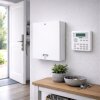 ABUS AZAA10000 Terxon SX Alarmzentrale – 10 Zonen, LCD-Bedienteil, Alarmanlage