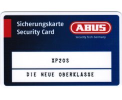 ABUS Knaufzylinder XP20S Not Gefahrenfunktion Wendeschl&uuml;ssel gleichschlie&szlig;end/ verschiedenschlie&szlig;end