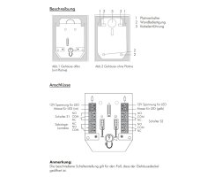 ABUS SE1010 Schl&uuml;sselschalter inkl. ABUS-Qualit&auml;tszylinder mit 5 Schl&uuml;ssel