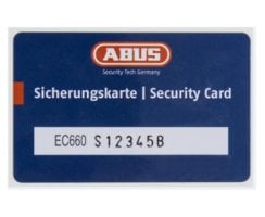 ABUS Knaufzylinder EC660 Not Gefahrenfunktion Wendeschl&uuml;ssel gleichschlie&szlig;end/ verschiedenschlie&szlig;end Ja, Gleichschlie&szlig;end Z30/K80 mm