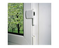 ABUS FAS101 S silber Stabile Scharnierseiten-Sicherung Fenstersicherung
