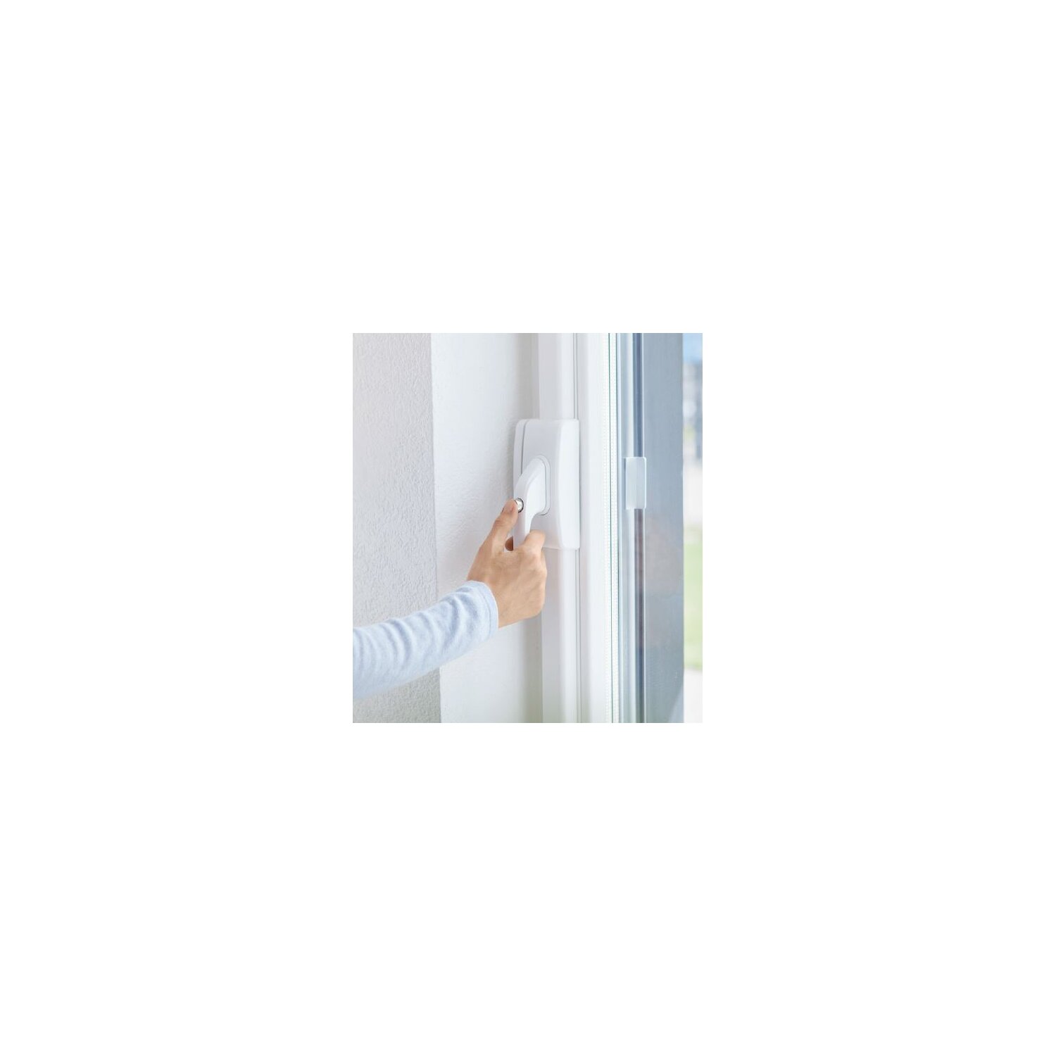 ABUS Fenster-Stangenschloss FOS550 AL0125 Weiß Oder