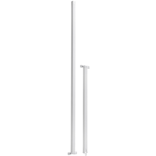 ABUS FOS550 / FOS650 Stangensets weiß 1W 75/75 cm für Fensterstangenschloss