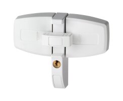 ABUS DFS 95 Zusatzschloss Doppelflügelfenster weiß DFS95 W EK AL0125