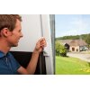 ABUS FO400A B braun Alarm Fensterschloss mit 110 dB Sirene FO 400A AL0125