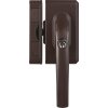 ABUS FO500 B EK braun Fenster-Zusatzschloss mit Sperrbügel FO 500 AL0145