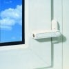 ABUS 2510 W weiß Zusatzschloss einflügelige Fenster Sicherung AL0125