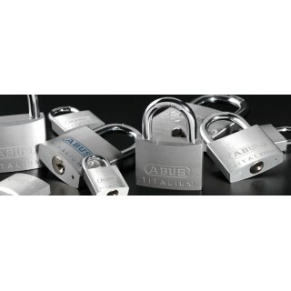 ABUS Vorhangschlösser EC660 gleichschließend / verschiedenschließend Gleichschließend Vorhangschloss 83AL/40HB50  EC660