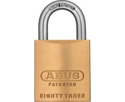 ABUS Vorhangschlösser EC660 gleichschließend / verschiedenschließend Gleichschließend Vorhangschloss 83AL/40HB75  EC660