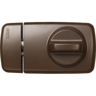 ABUS 7010 B EK Tür Zusatzschloss braun Gleichschließend Außenzylinder VdS KV356