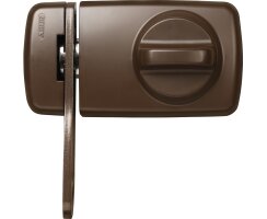 ABUS 7030 B EK Tür Zusatzschloss braun mit...