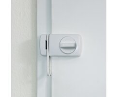 ABUS 7030 B EK Tür Zusatzschloss braun mit Sperrbügel Verschiedenschließend Außenzylinder XP20S