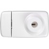 ABUS 7025 W EK Tür Zusatzschloss weiss Gleichschließend Außenzylinder VdS KV356