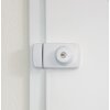 ABUS 7025 W EK Tür Zusatzschloss weiss Gleichschließend Außenzylinder VdS KV356