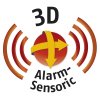 ABUS FTS96A weiß Fenster-Zusatzsicherung mit Alarm universal verwendbar gleichschliessend