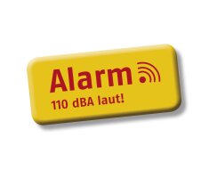 ABUS FTS96A braun Fenster-Zusatzsicherung mit Alarm universal verwendbar AL0089
