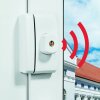 ABUS FTS96A braun Fenster-Zusatzsicherung mit Alarm universal verwendbar AL0089