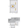 ABUS FTS96A braun Fenster-Zusatzsicherung mit Alarm universal verwendbar AL0089