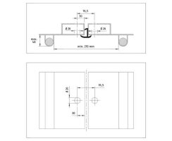 ABUS ConHasp Granit Containerschloss VdS 215/100 + 37/55HB100 ConLock spezialgehärtet