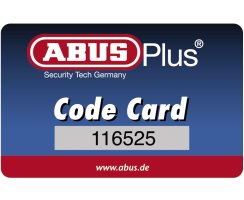 ABUS Granit Vorhangschloss 37ST/55 B/DFNLI Edelstahl CodeCard Vorhängeschloss