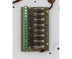 ABUS CCTV Leistungsnetzteil 3A 13,8V DC 8 Ausgänge mit Notstromfunktion Metallgehäuse TVAC35510