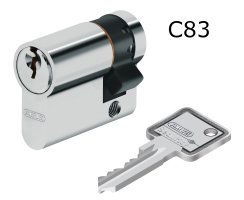 ABUS SE1100 Unterputz Schlüsselschalter UP 12V ohne Zylinder