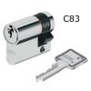 ABUS SE1100 Unterputz Schlüsselschalter UP 12V ohne Zylinder