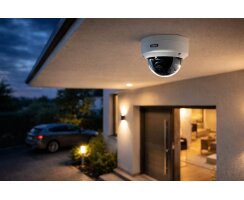 ABUS 4MPx IP PoE Mini Dome Überwachungskamera TVIP44511 QHD KI-Erkennung