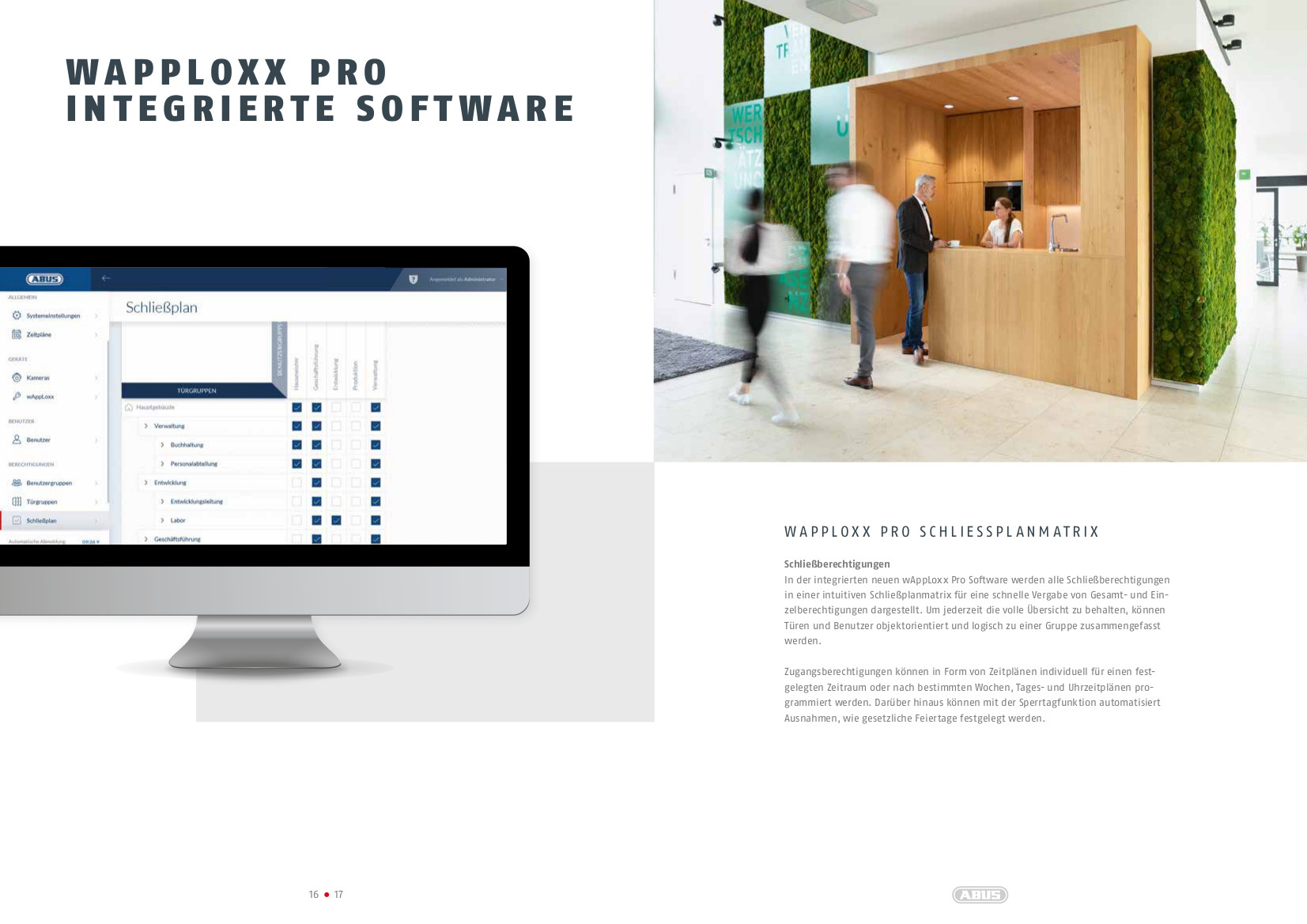 wAppLoxx PRO integrierte Software